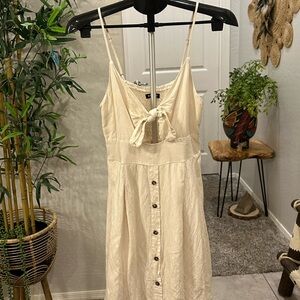 Express Cream  Dress